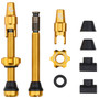 Wolf Tooth Tubeless Valve Kit for Clik Valves 44mm Gold