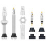 Wolf Tooth Tubeless Valves 44mm Raw Silver