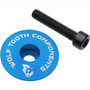 Wolf Tooth Ultralight Stem Cap and Bolt Blue