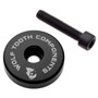 Wolf Tooth Ultralight Stem Cap w/ Integrated 5mm Spacer Black