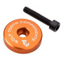 Wolf Tooth Ultralight Stem Cap w/ Integrated 5mm Spacer Orange