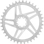 Wolf Tooth SRAM 8-Bolt Direct Mount Chainring For Gravel/Road Dropstop B Raw Silver