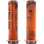 DMR DeathGrip 2 Flanged Grips Orange Marble