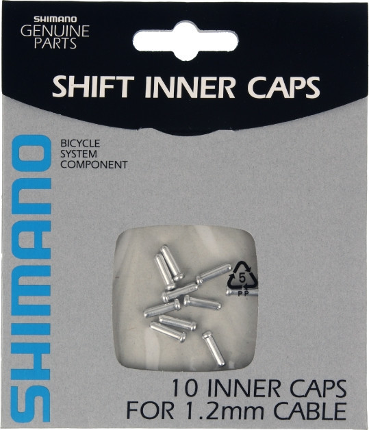 Shimano Workshop Shift Cable Ends 1.2mm (10 Pack) - Bikebug