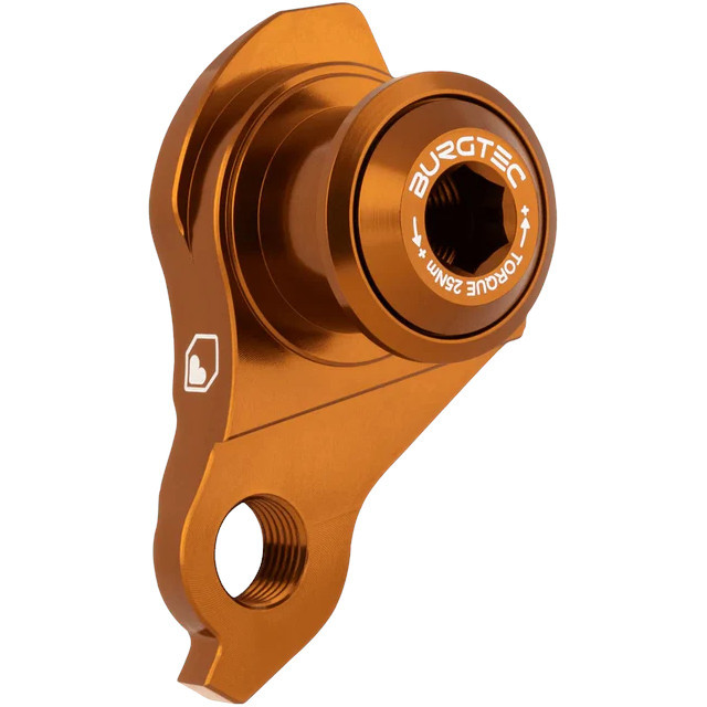 Burgtec Appendiabiti Deragliatore UDH Universal - Kash Bronze, In Alluminio 7075 Forgiato, Per MTB Ed EMTB