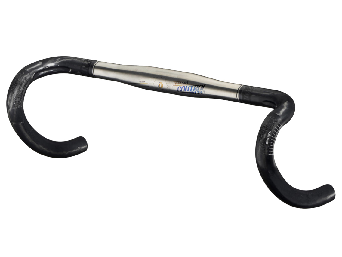ステム チタン CONTROLTECH TIMANIA 90mm Controltech Timania FL0 Titanium/Carbon Road Handlebar