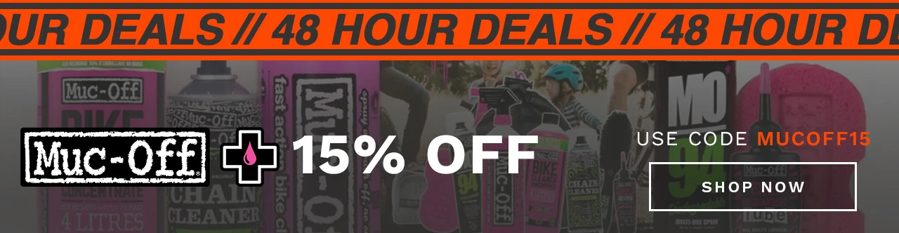 Muc-Off 15% off