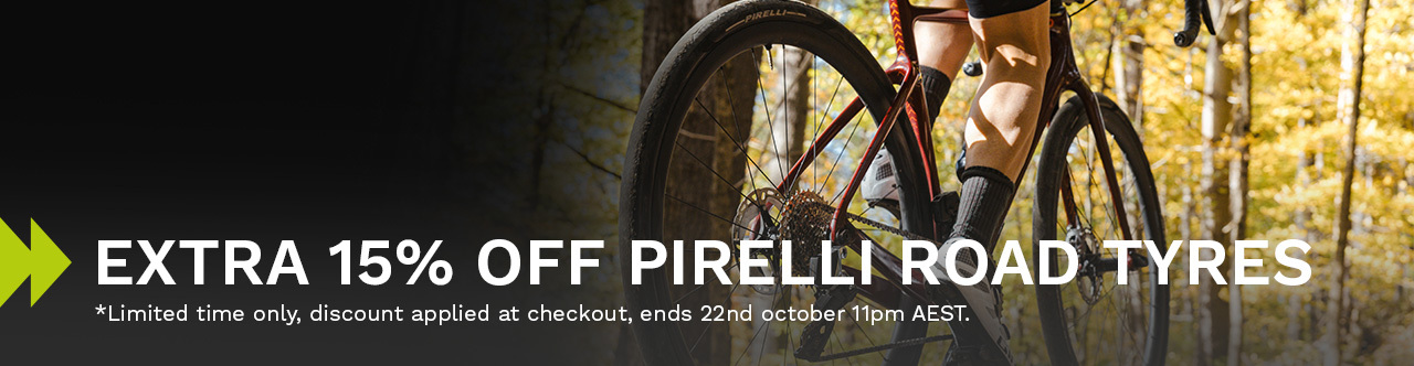 Pirelli Road 15% off