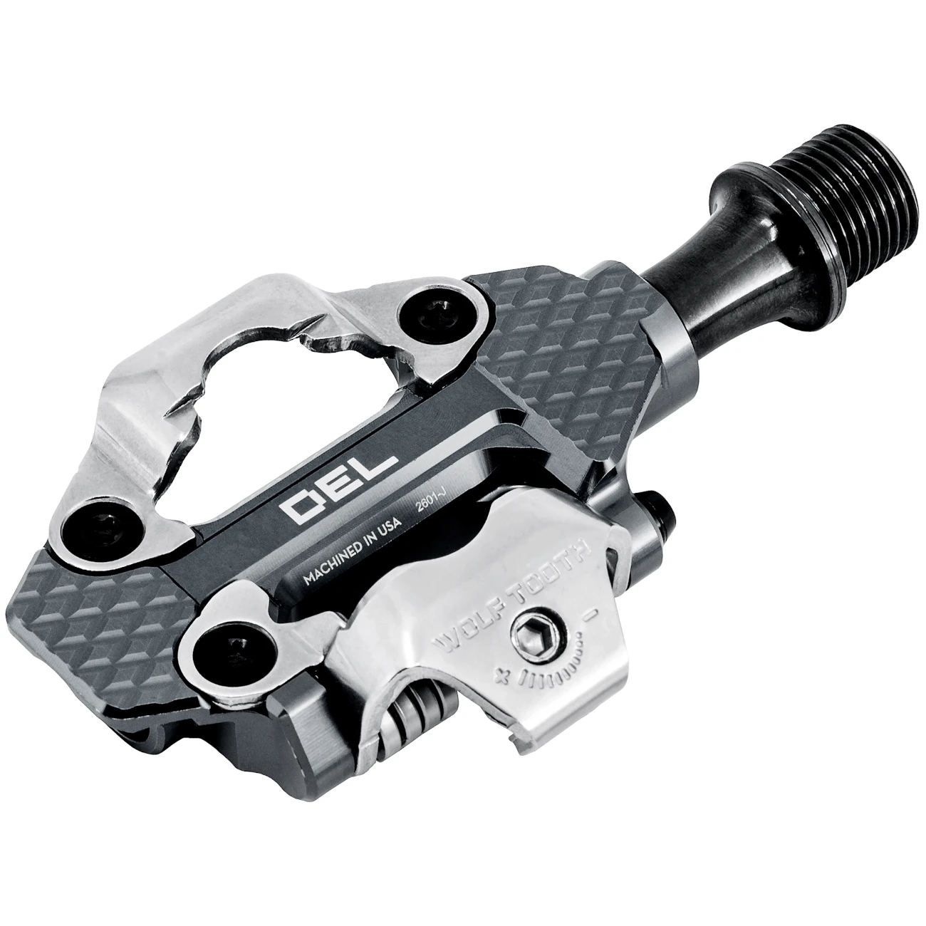 Wolf Tooth MK0 DEL Gravel Race Clipless Pedal Shadow Grey