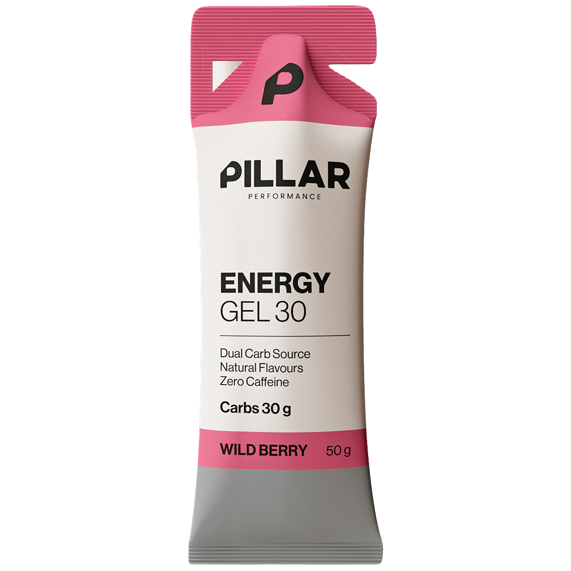 PILLAR Performance Gel 30 Wild Berry Energy Gel 50g