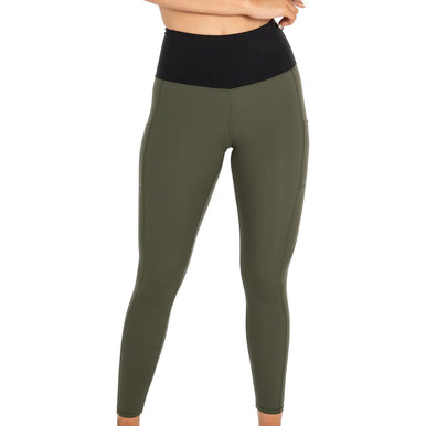 Unit Unit Energy Active Ladies Leggings - Military