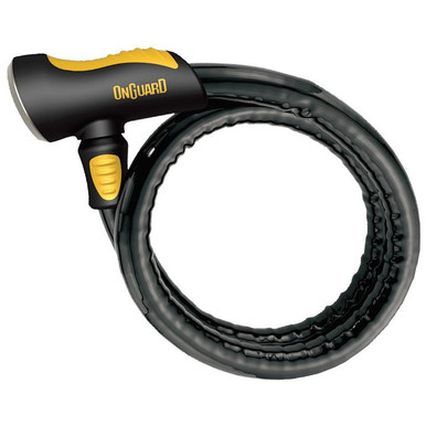 Câble Antivol Vélo OnGuard Rottweiler 8026 - Longueur 3 Pieds 3 Pouces (100cm) - Diamètre 0,79" (20mm) - Avec 5 Clés - Occasion
