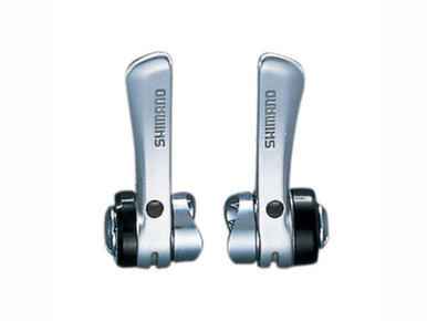 Levier De Vitesse Shimano SL-R400 – 3x8 Vitesses, Commande Sur Tube Oblique, Noir