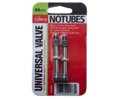 Stans NoTubes Universal Presta Valve Stems Brass Pair 44mm – Les's Stans NoTubes Universal Presta Valve Stems Brass Pair 44mm – Les's