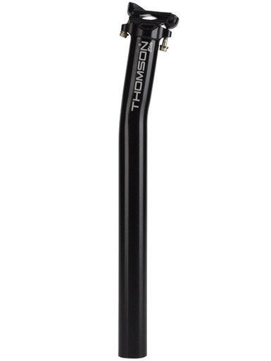 Thomson Elite 16mm Setback 30.9 x 410mm MTB Seatpost Black - Pushys