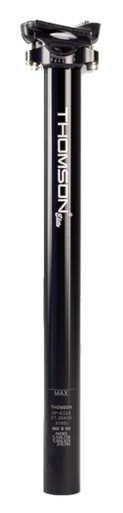 THOMSON elite 27.2×330 Thomson Elite 27.2 x 330mm Straight MTB Seatpost Black - Pushys