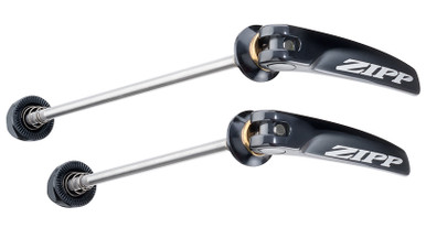 Zipp Aero Titanium 100/130mm Quick Release Road Skewers Black