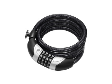 combination lock magnum lock bike Magnum 3110 Combo Coil Cable Lock 180cm x 12mm