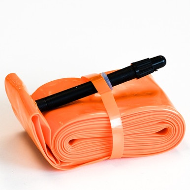 TPU Ultralight 35g 700x18-28C Tube 48mm Threadless Black Valve - Bikebug