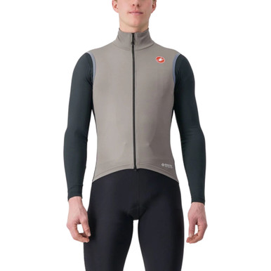 Castelli Perfetto RoS 2 Vest Nickel Gray - Bikebug