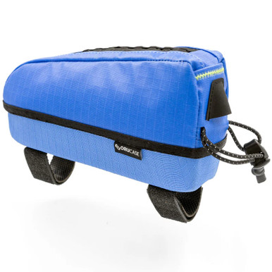 Borsa da bicicletta, telaio per bicicletta, supporto per cellulare, borsa per telaio, borsa per manubrio, supporto per cellulare, borsa superiore con foro per cuffie per smartphone sotto i 6,8 (nero