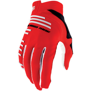 100% R-Core Full Finger Gloves - Yellow - Men's Medium main image 1