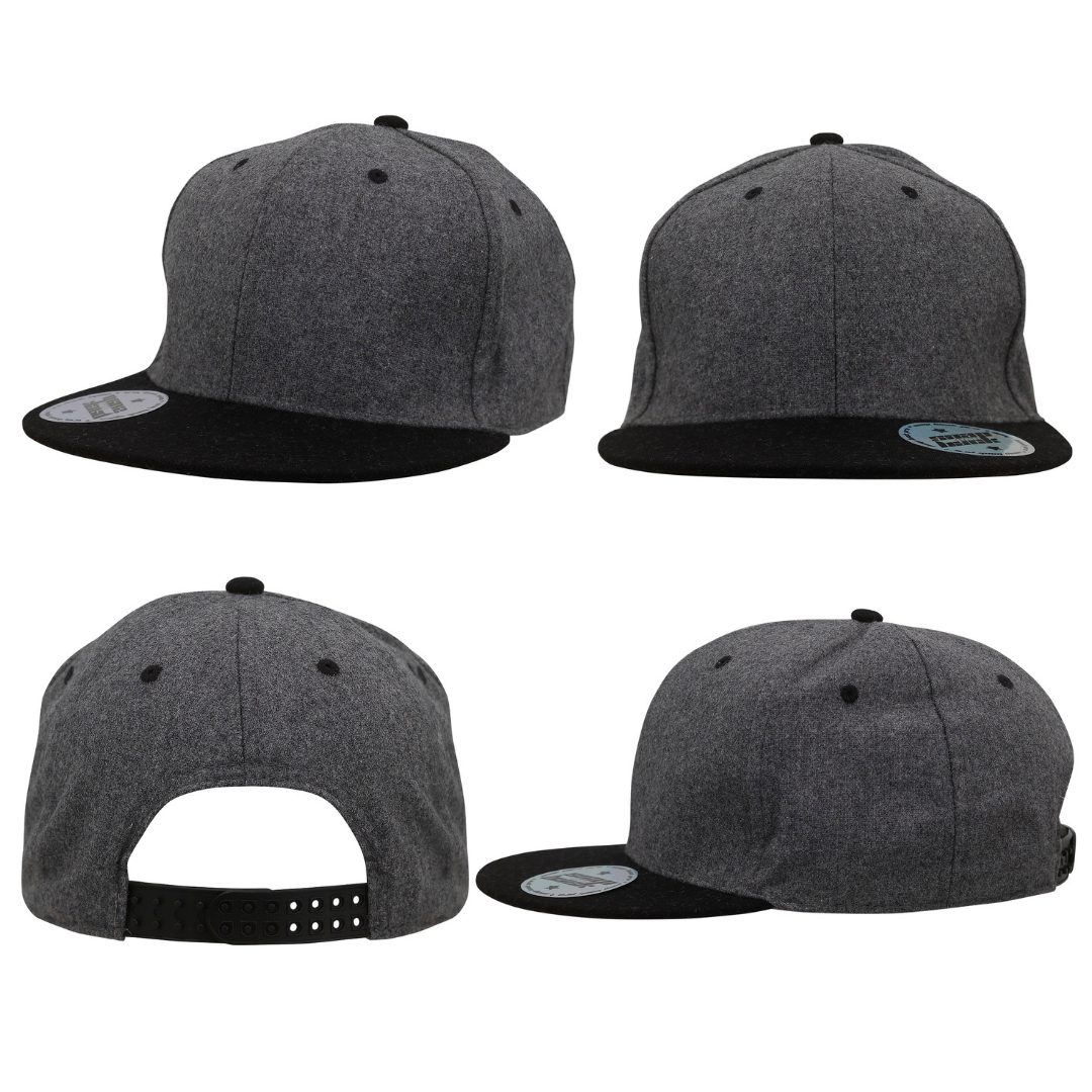 Grey Marle Flannel with Snap Back Pro Styling