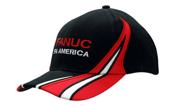 Brushed Heavy Cotton with Fabric Inserts/Embroidery on Crown & Peak Brushed Heavy Cotton with Fabric Inserts/Embroidery on Crown & Peak