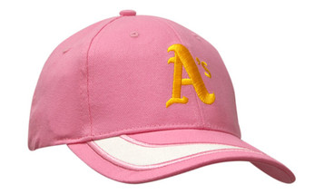 Brushed Heavy Cotton with Peak Insert & Embroidery Brushed Heavy Cotton with Peak Insert & Embroidery