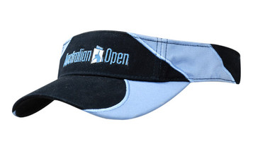 Brushed Heavy Cotton with Fabric Inserts/Embroidery on Peak & Crown Brushed Heavy Cotton with Fabric Inserts/Embroidery on Peak & Crown