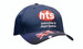 Breathable Poly Twill Waving Flag Cap