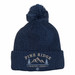 6 SEAM KNITTED BEANIE W/- POM POM