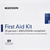 25 Person First Aid Kit by McKesson in Plastic Case