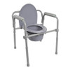 Folding Commode Chair by McKesson