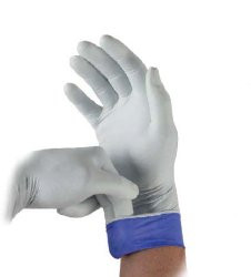Ansell MicroFlex LIFESTAR EC PF Nitrile Gloves – Large, 100 Gloves, Extended Cuff, Powder-Free