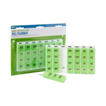 One-Day-At-A-Time® Pill Organizer, 4x Per Day 7-Day Pill Reminder