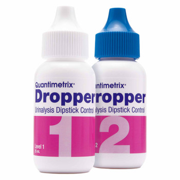 Dropper™ Urinalysis Dipstick Control, Level 1 & 2, 4 x 25 mL,4/Box