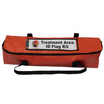 High Visibility Treatment Flag System and Accessories by Disaster Management Systems, 4/Set
