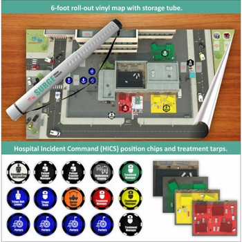 SRS™ SURGE Tabletop Training Kit For Hospitals by Disaster Management Systems