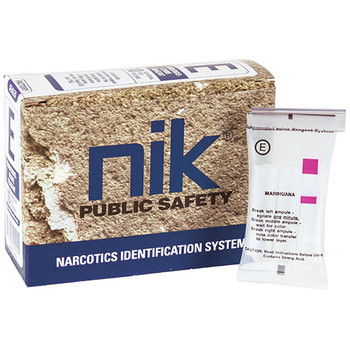 NIK Presumptive Drug Tests, Test F - Acid Neutralizer, 10/Box