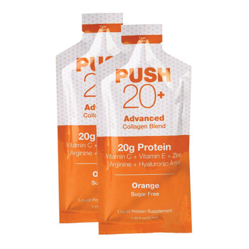 PUSH 20+® Advanced Collagen Blend Oral Supplement, Orange Flavor, 1.25 oz., 60/Case