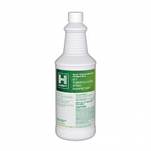 Husky 814 Q/T Tuberculocidal Spray Disinfectant, 1 qt., 12/Case