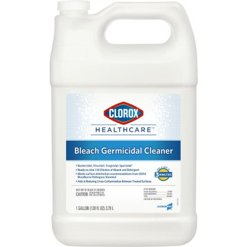 Clorox Healthcare® Bleach Germicidal Cleaner Refill, 1 gal.
