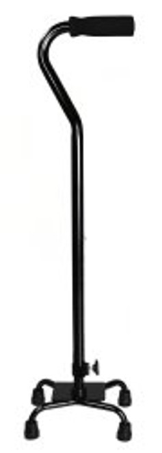 Small Base Quad Cane by McKesson, Black, 30 to 39"