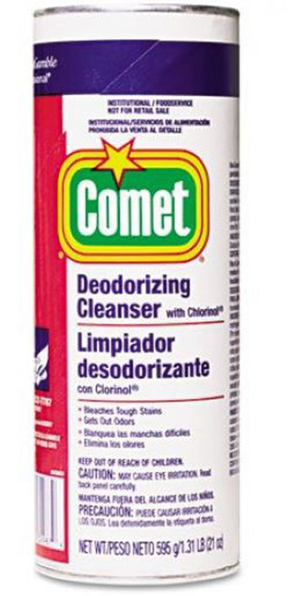 Comet® Deodorizing Cleaner Powder with Bleach, 21 oz., 24/Case