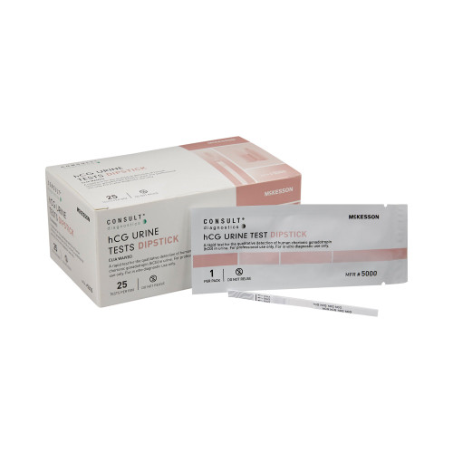 Consult™ hCG Pregnancy Tests, 25 Tests/Kit