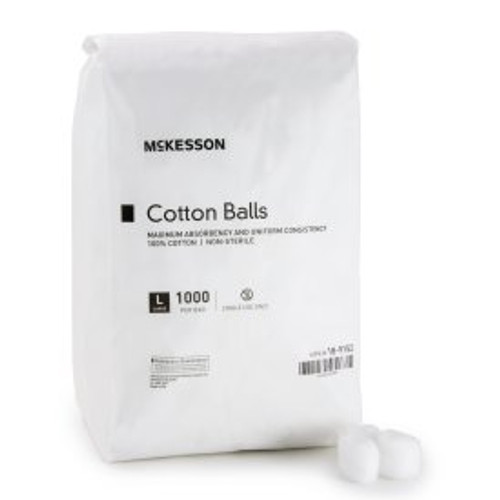 McKesson Premium Cotton Balls, 1,000 - 4,000/Count