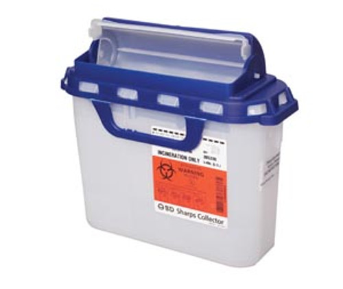 BD Recykleen Pharmacy Sharps Container, 5.4 qt., 20/Case