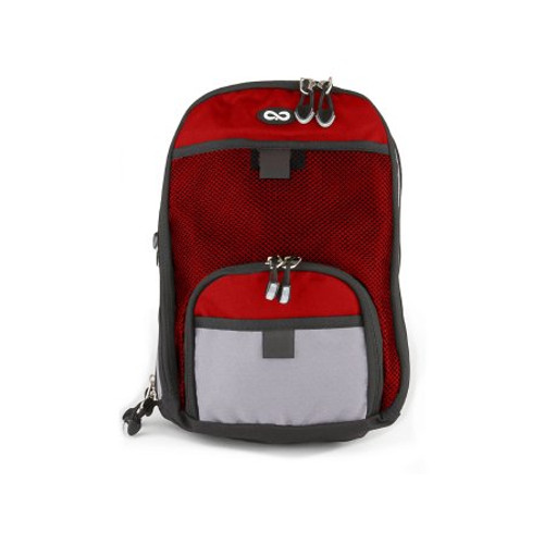 Zevex Mini Enteral Pump Backpack, Red