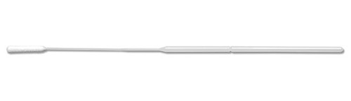 Puritan HydraFlock Ultrafine Flocked Nasopharyngeal Sterile Swab with Polystyrene Shaft, 3.556 mm Dia. Tip x 6" Length, 50/Box